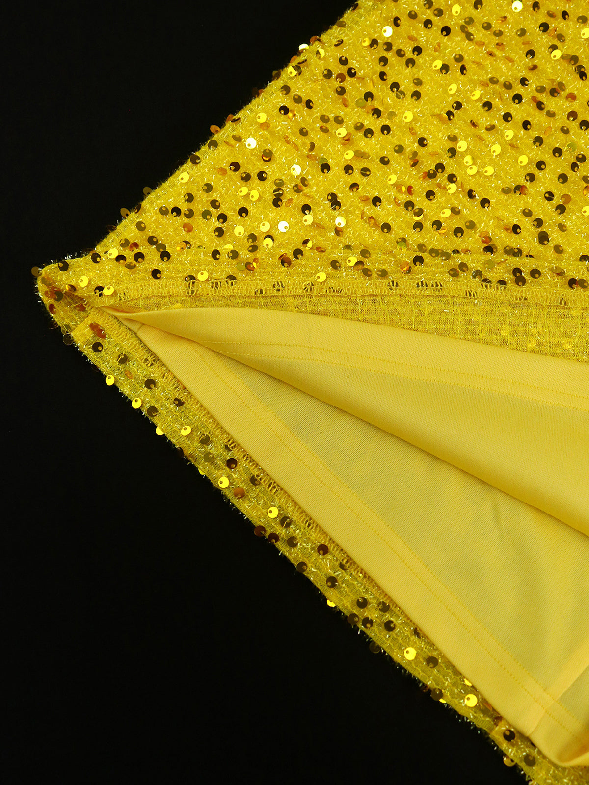 Off-Shoulder Puff Sleeves Sequin Midi Dress