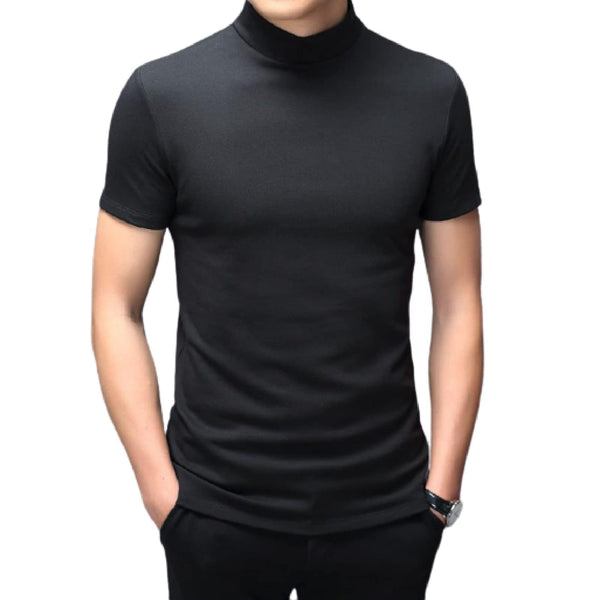 Mens Short Sleeve Slim Fit Tops