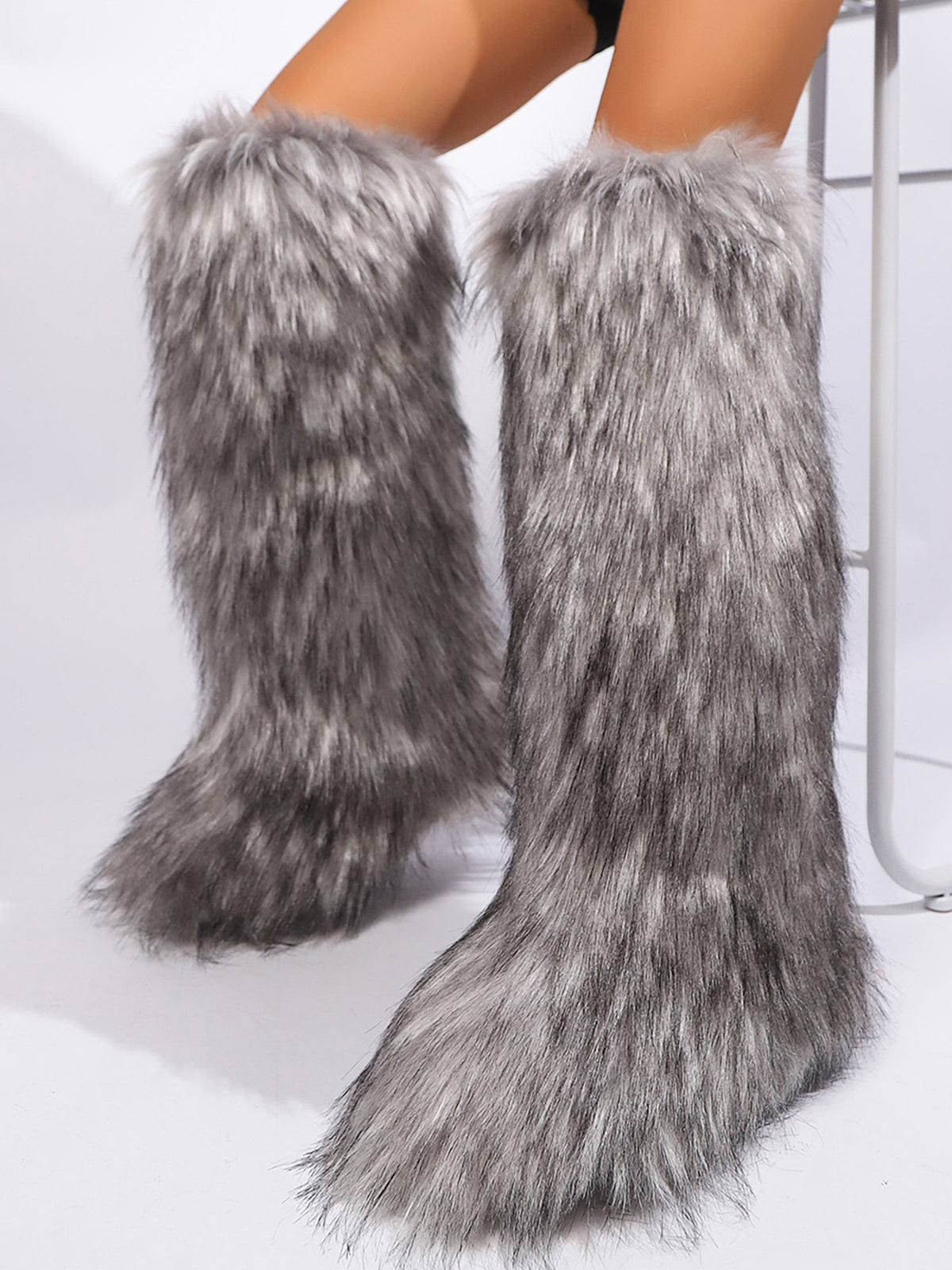 Y2K Winter Knee-High Snow Boots
