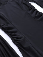 Halloween Costume Gothic Maxi Dress