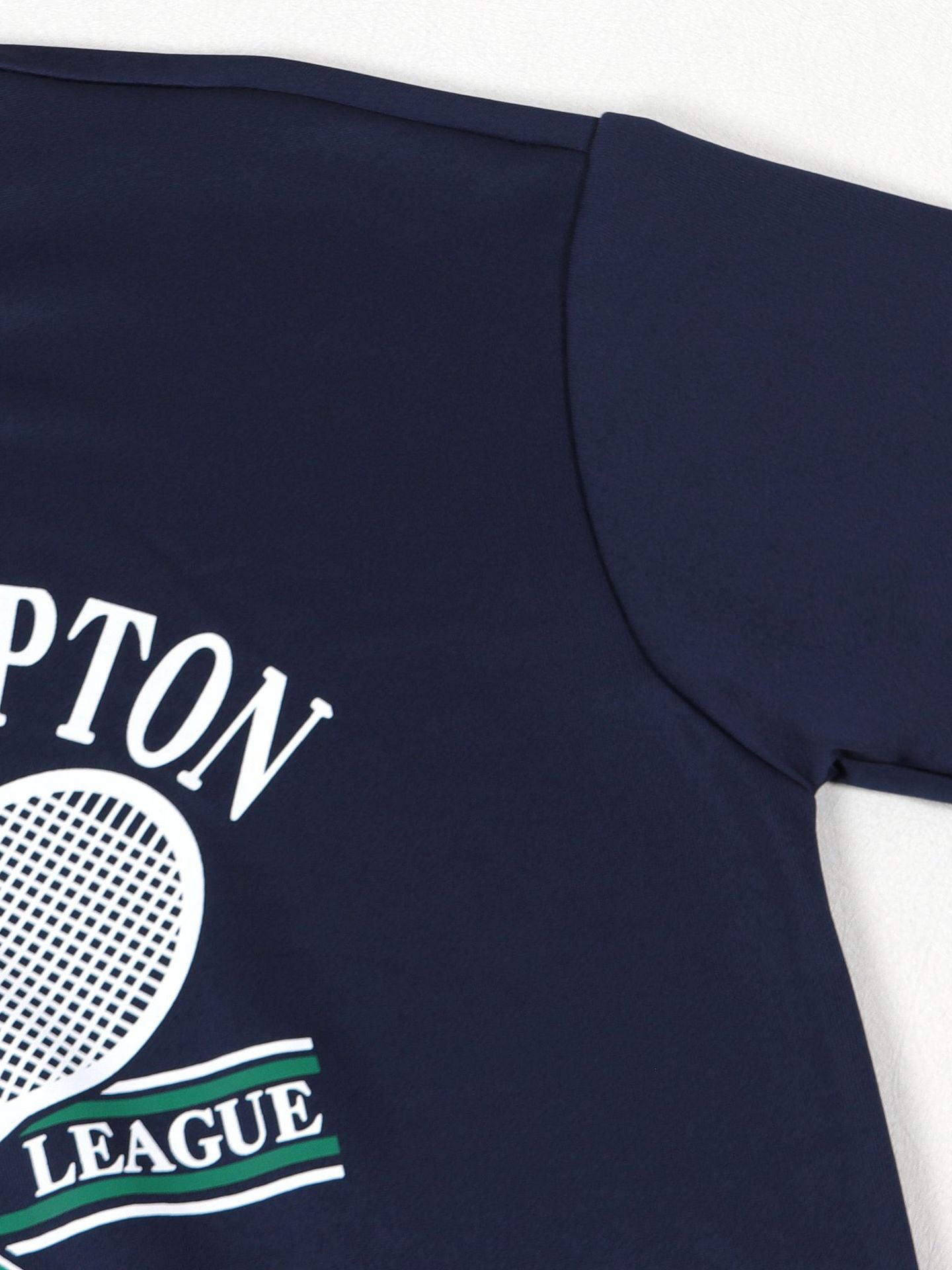 Vintage Tennis Print Sweatshirt Pleated Skirt Set