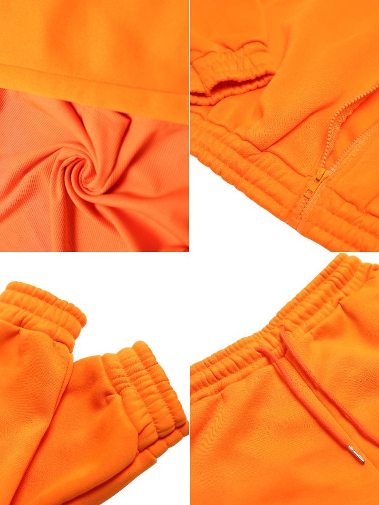 Three Pieces Vest and Hoodie and Pants Set