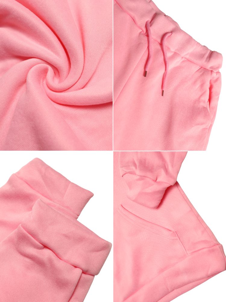 Conjunto de sudadera con capucha y pantalones deportivos con forro polar 