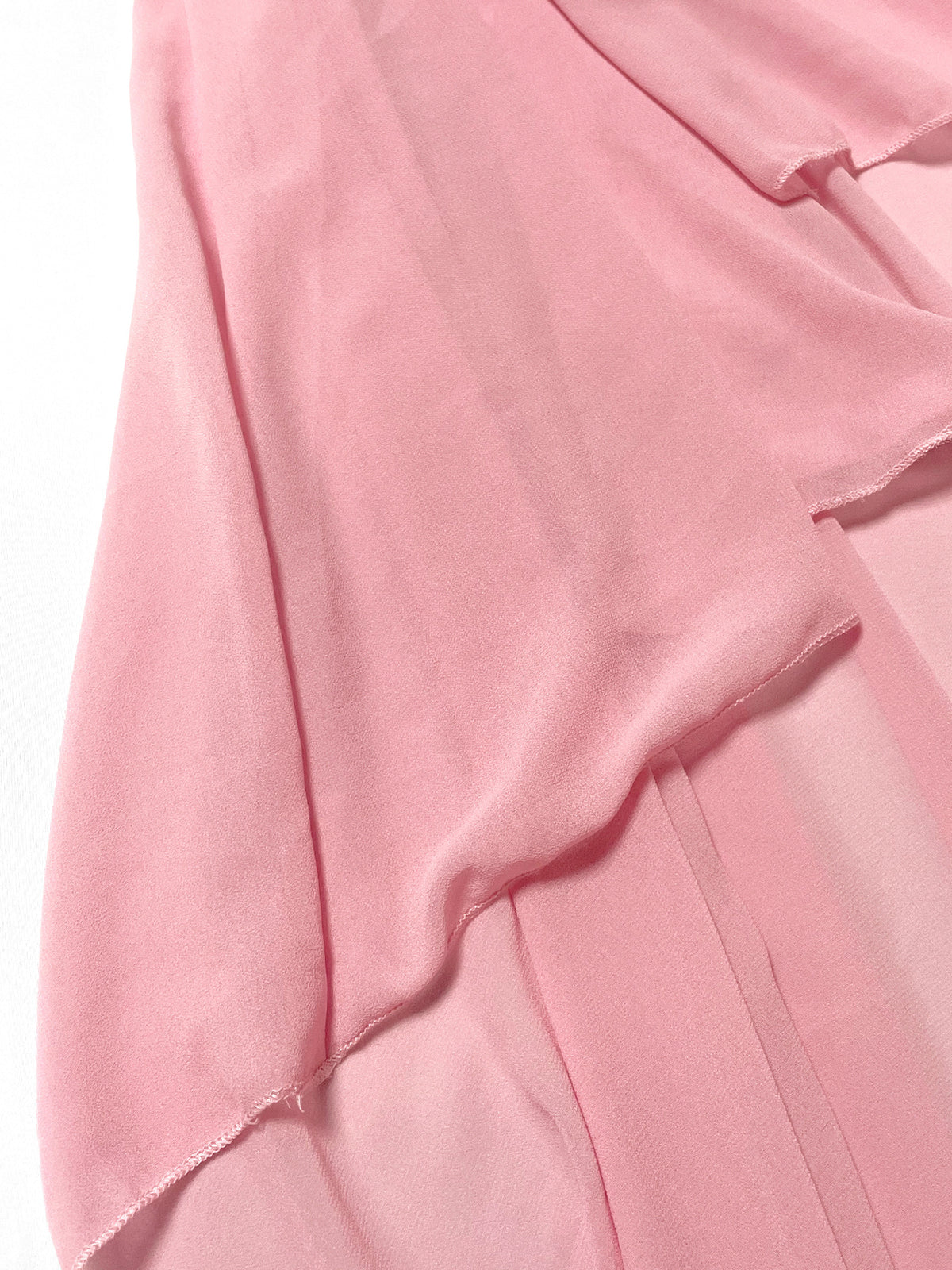 Mesh Batwing Sleeve Cloak Top