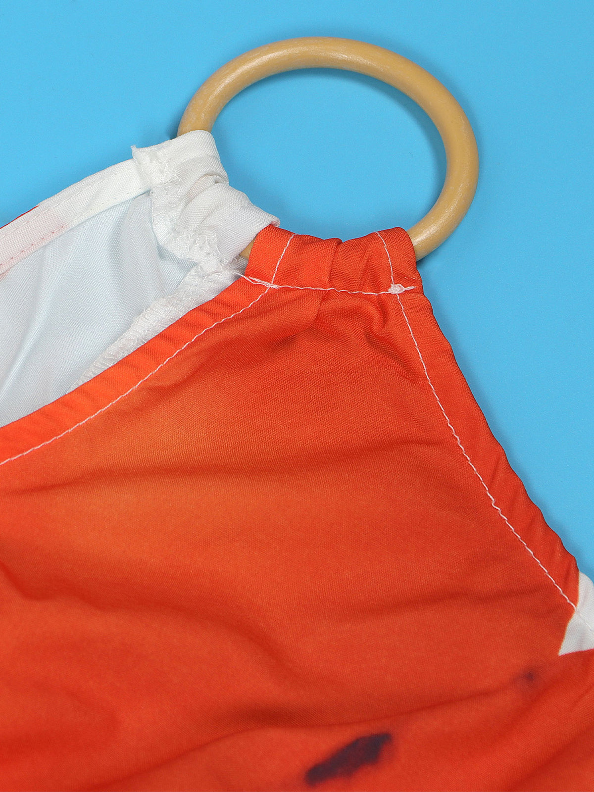 Two Piece One-Shoulder Floral Print Pants Set