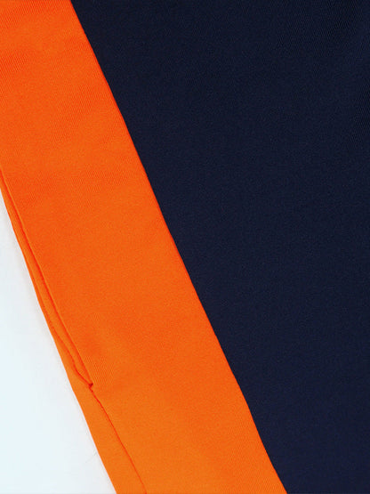 Two Piece Number Print Pants Sets Tracksuit