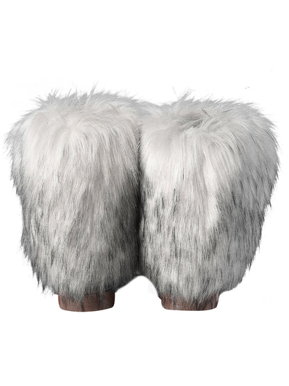 Y2K Fur Platform Mid-Calf Winter Boots