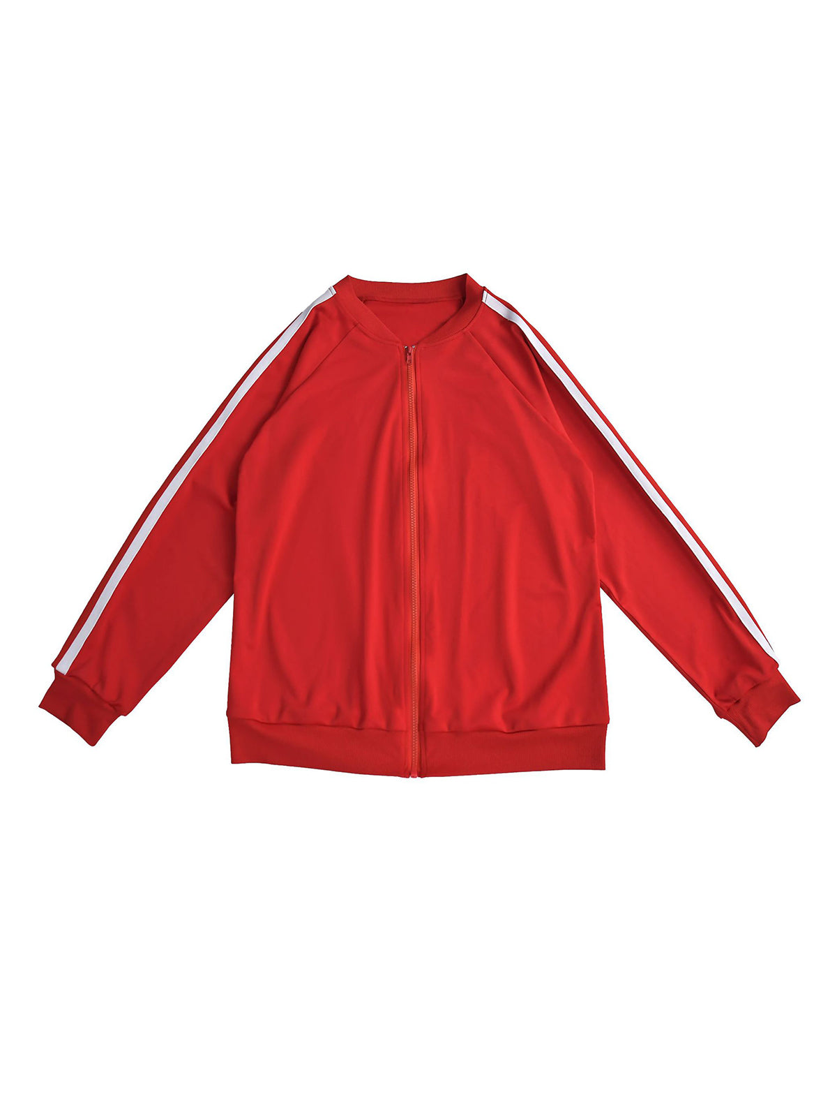 Two Pieces Sideline Long Sleeve Jacket Skirt Set