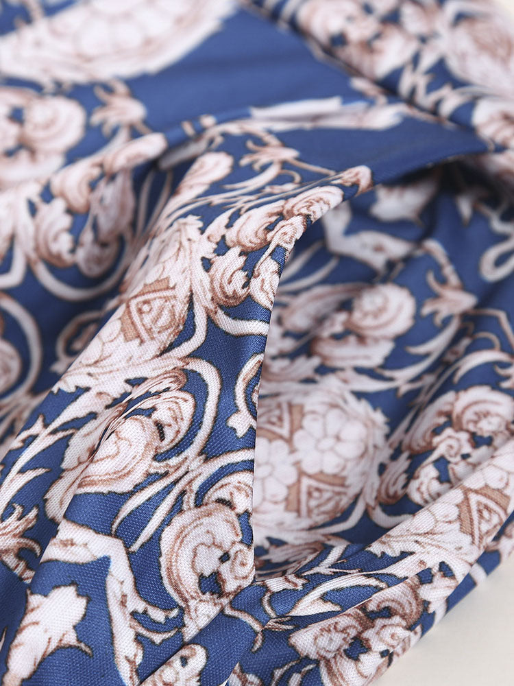 Conjuntos de pantalones estampados de dos piezas 