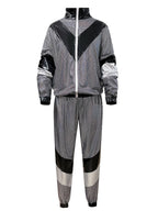 Halloween 80s Disco Glitter Jacket Pants Sets