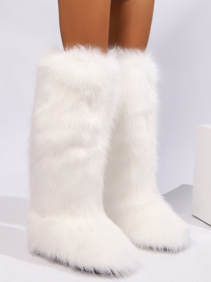 Y2K Winter Knee-High Snow Boots