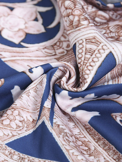 Conjuntos de pantalones estampados de dos piezas 