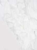 Ruffled Asymmetrical Ruched Cami Dress