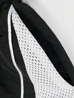 Sporty Patchwork Top Shorts Set