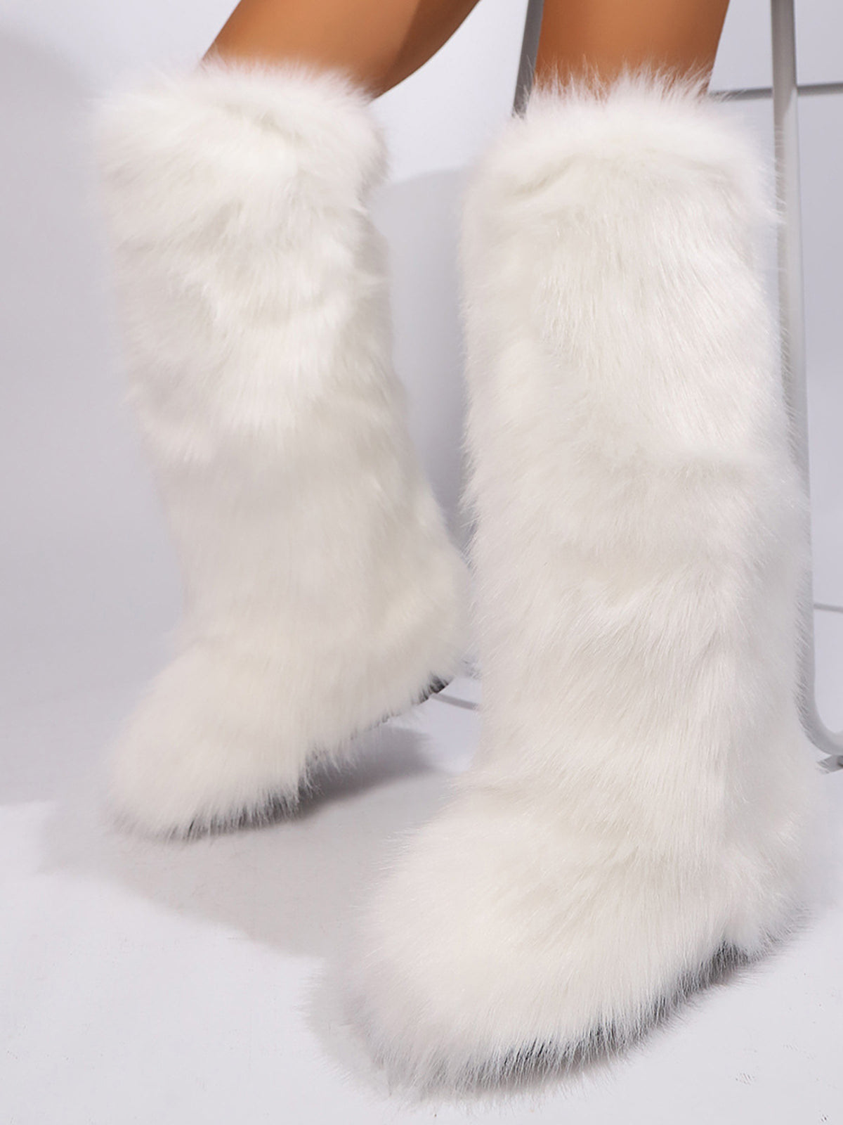Y2K Winter Knee-High Snow Boots