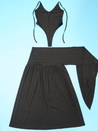 2 Piece Beach Maxi Skirt Sets