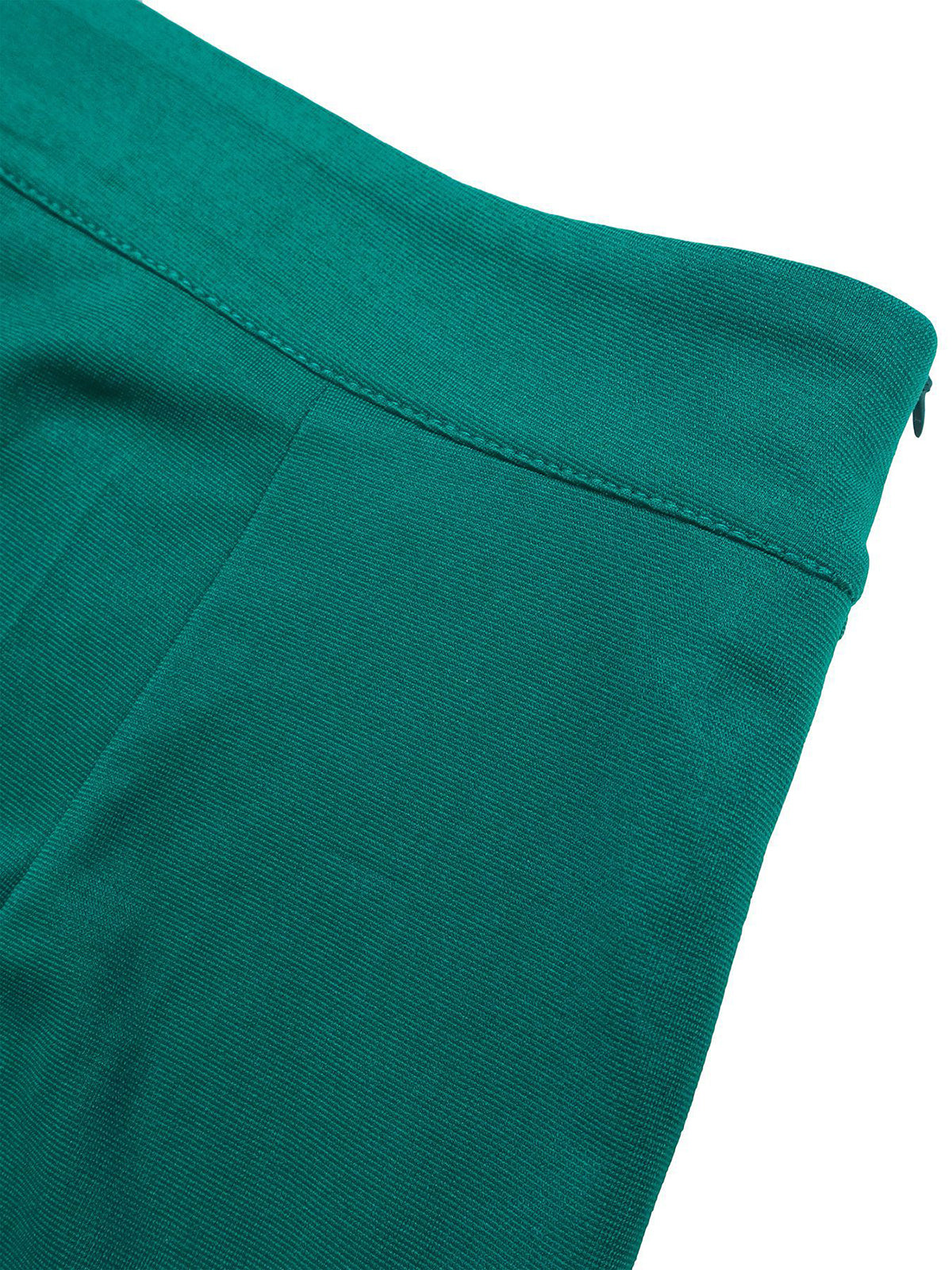 Asymmetric Hem Top Wide Leg Pants Set