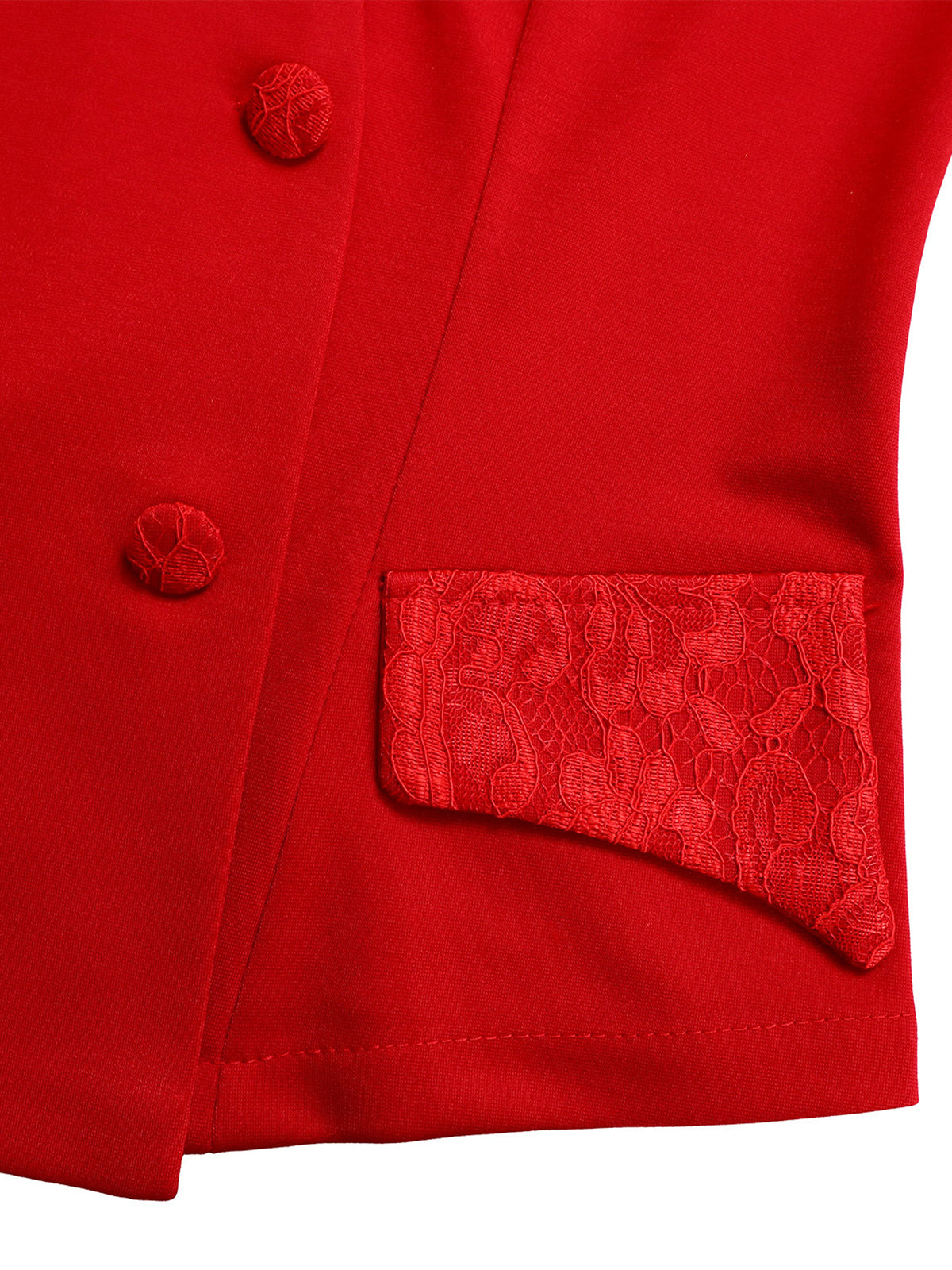 Elegant Lace Top Pencil Skirt Set