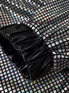 Halloween 80s Disco Glitter Jacket Pants Sets