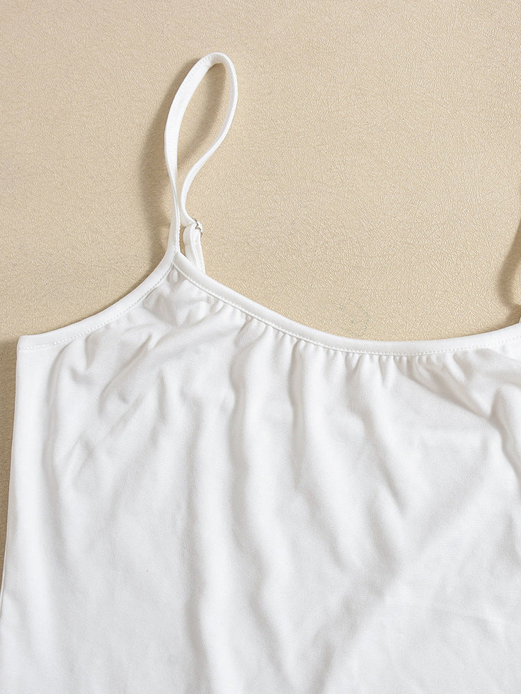 Long Sleeve Lace Slip Dress Set