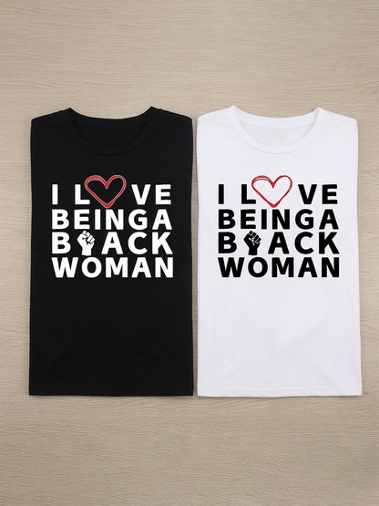 Letter Print Casual Short Sleeve T-Shirt