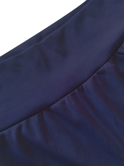 Color Block Zipper Jacket and Pants Set