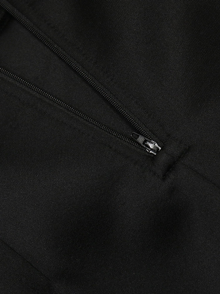 V Neck Backless Rhinestone Party Dress