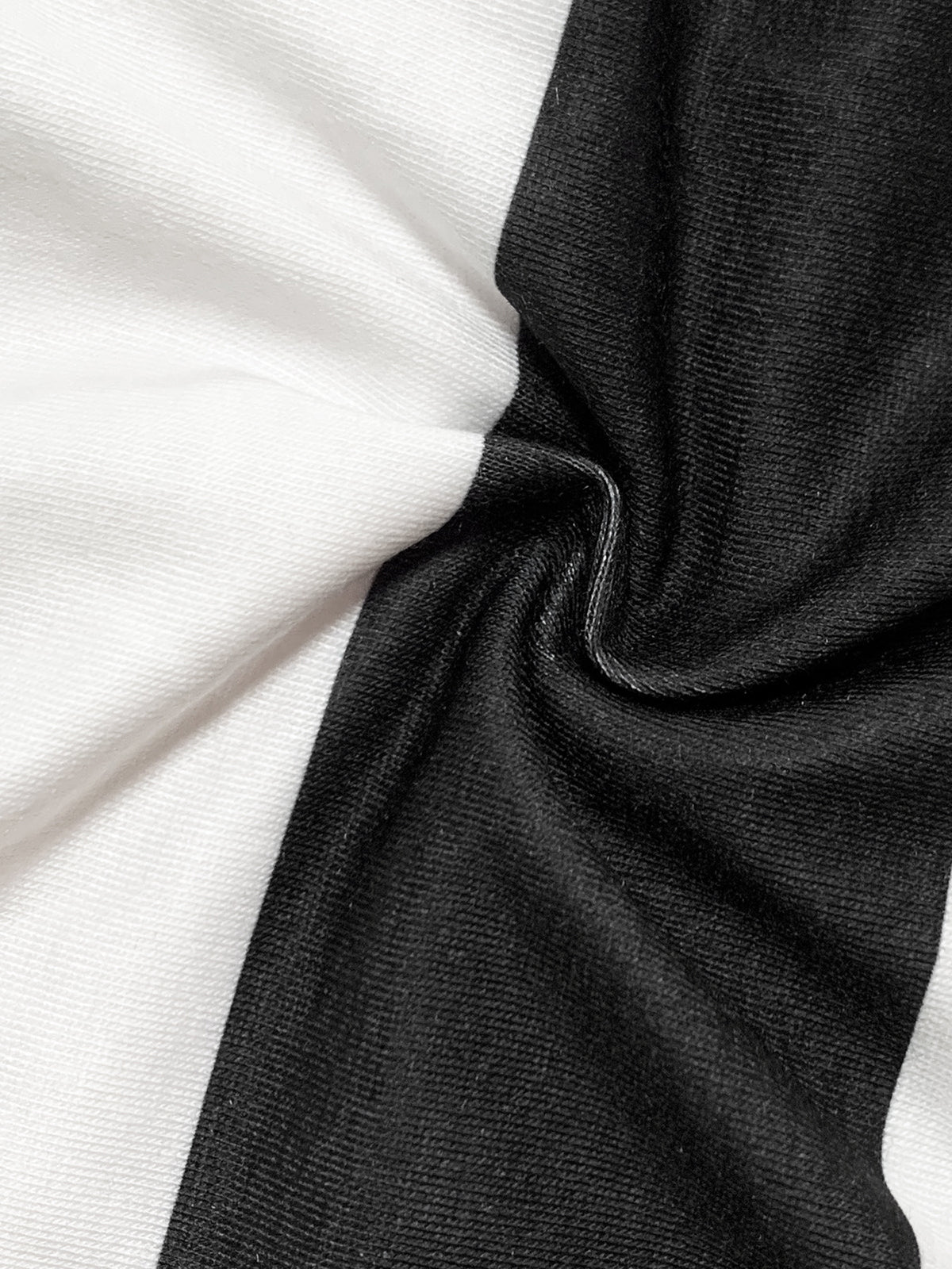 Striped Contrast Crop Top Skirt Set