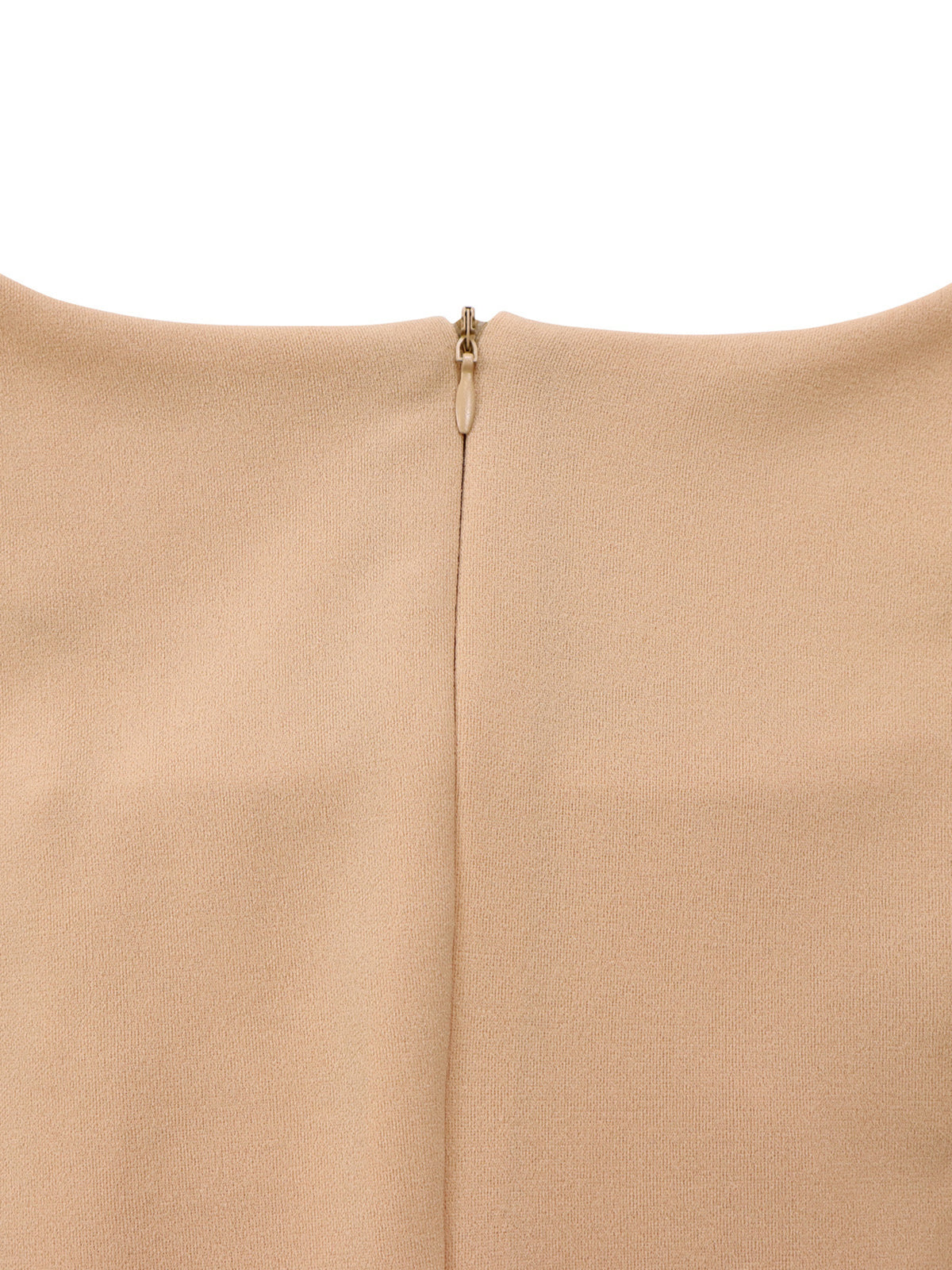 Plus Size Square Neck Pleated Dress