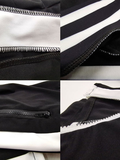 Cold Shoulder Zip-Up Pants Sets