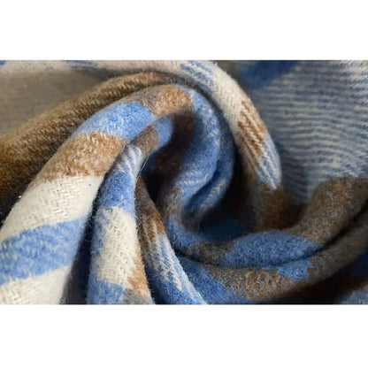 Camisas a cuadros de lana de talla grande