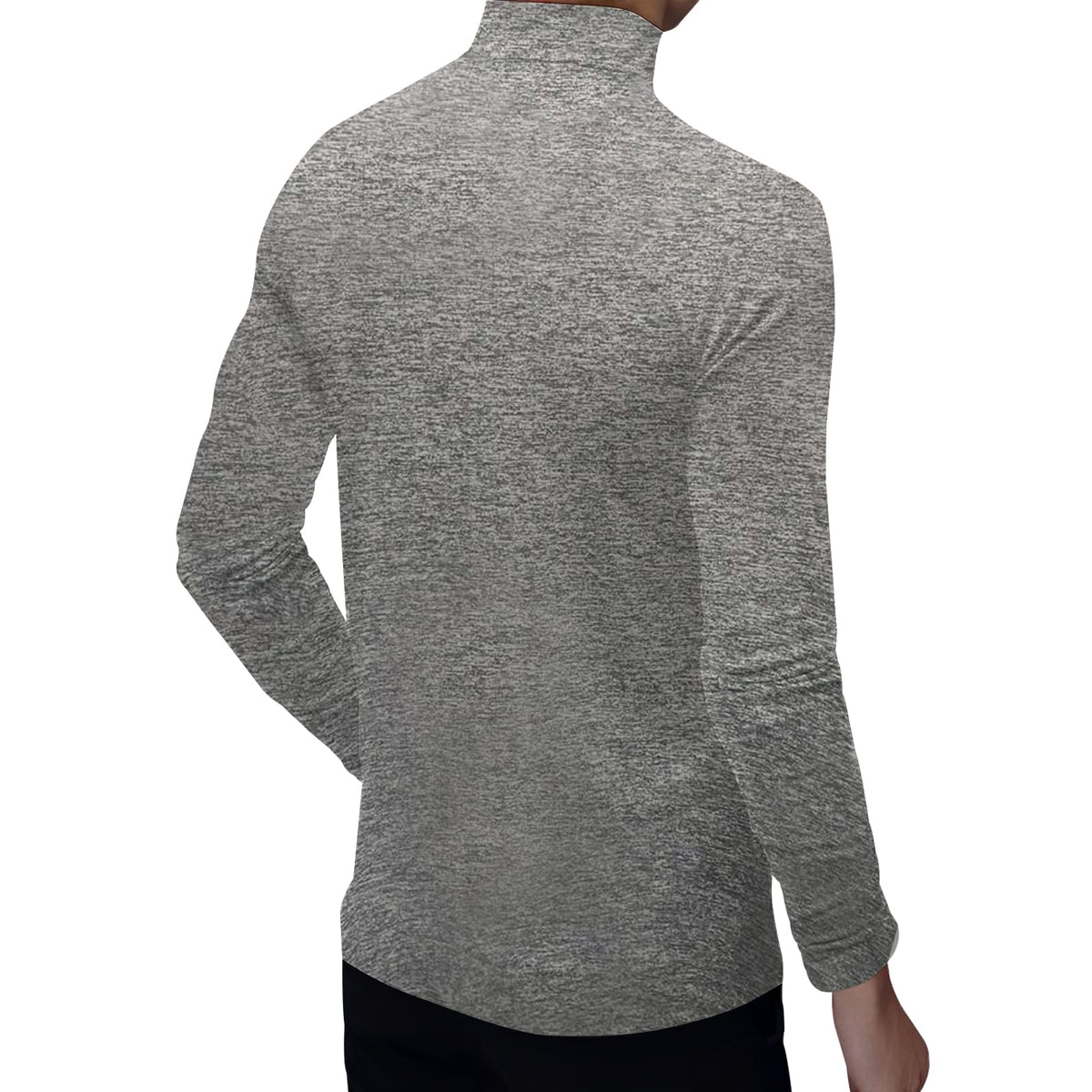 Mens Long Sleeve Turtleneck Tops