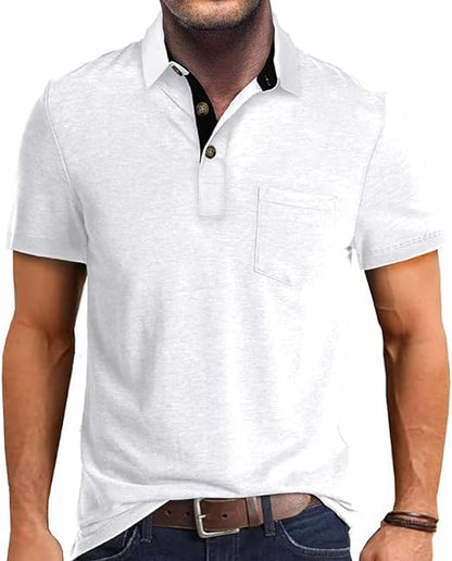 Polos de manga corta para hombre