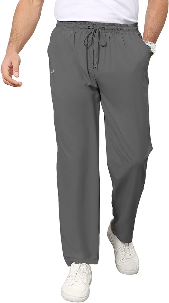 Mens Lightweight with Pockets  Loose Fit Pants