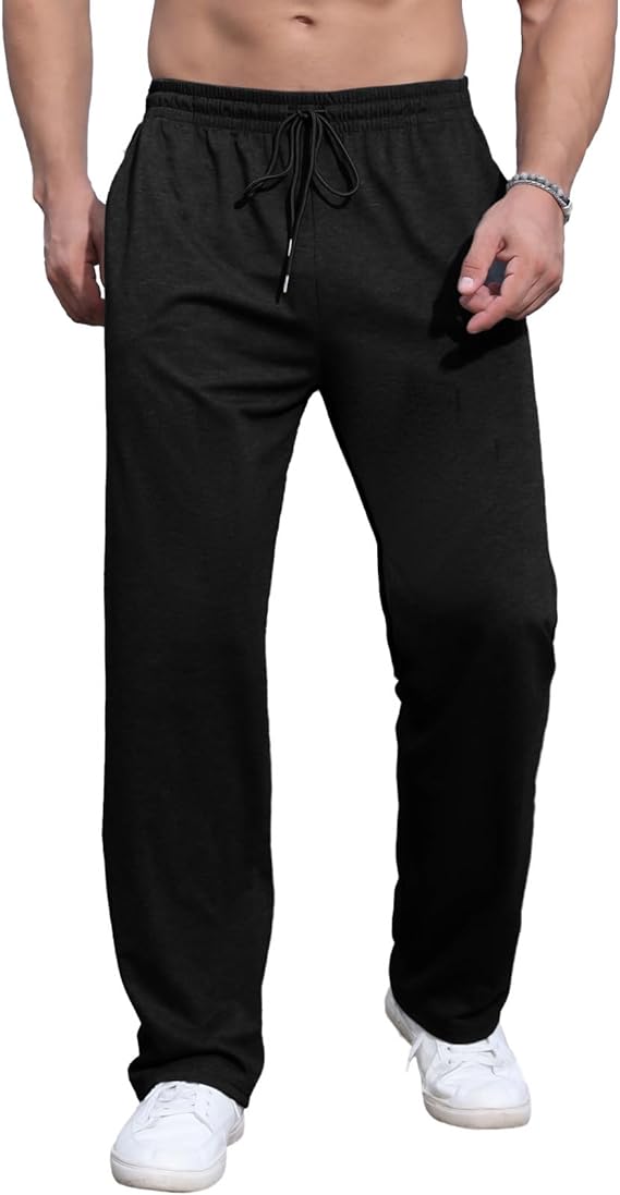 Men's with Pockets Lightweight Loose Fit Pants