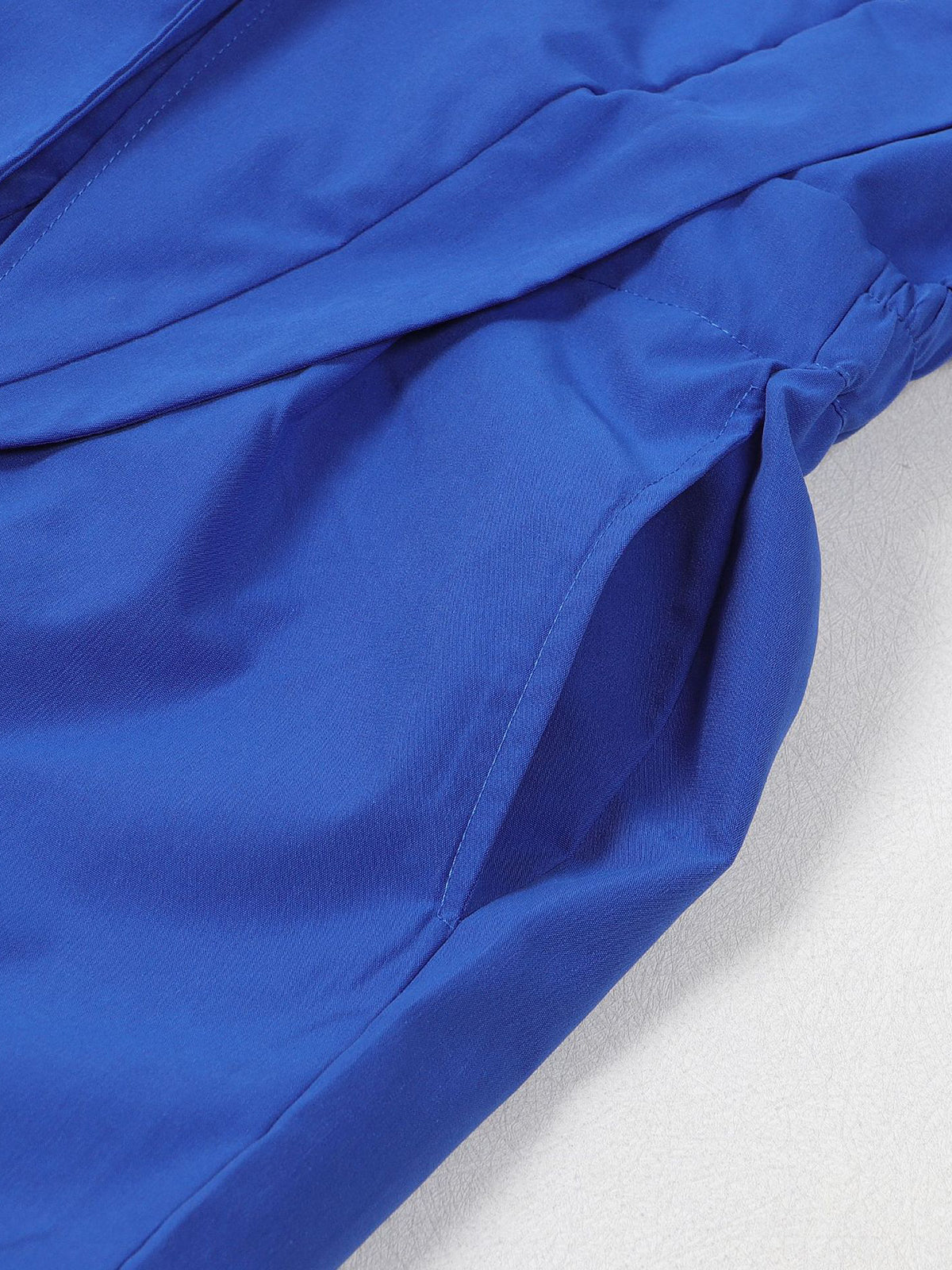 Sleeveless Solid Color Asymmetrical Romper