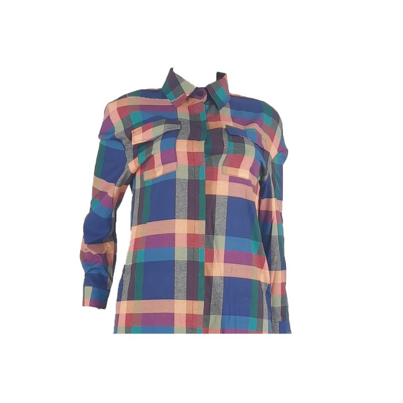 Conjunto de pantalón de pierna ancha con camisas a cuadros