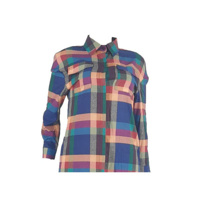 Conjunto de pantalón de pierna ancha con camisas a cuadros