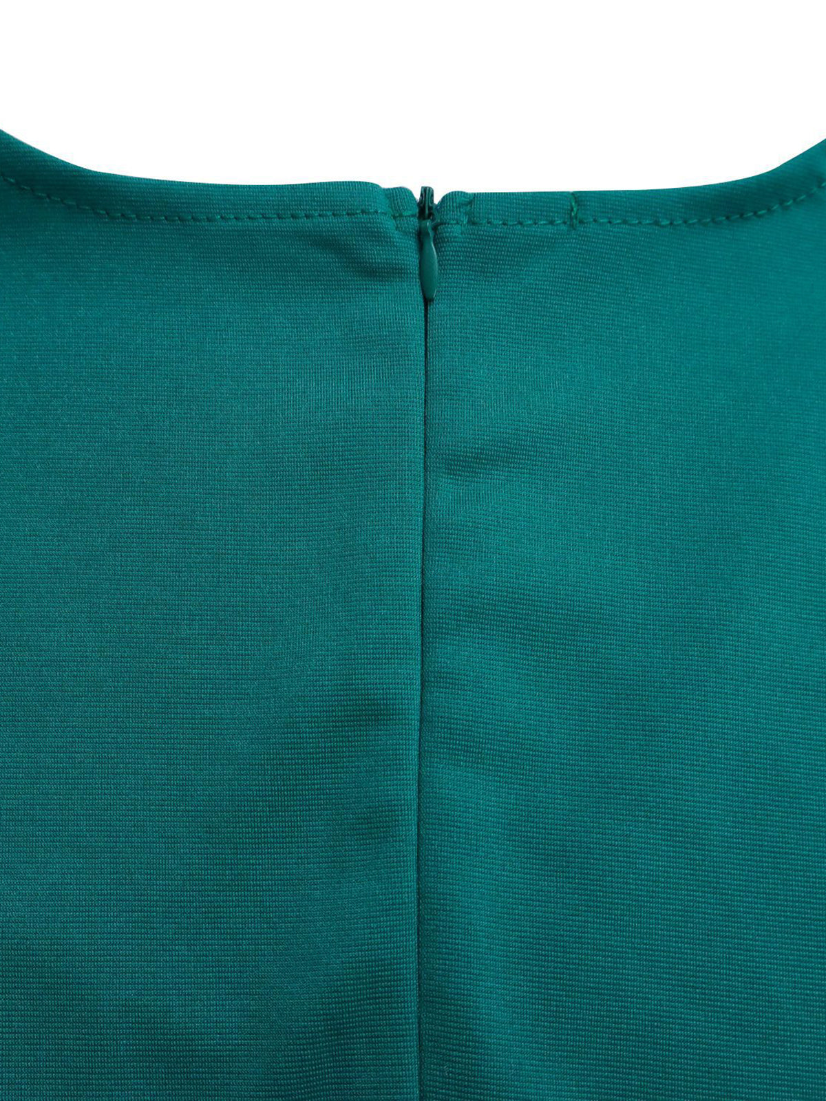 Elegant Lantern Sleeve Midi Dress