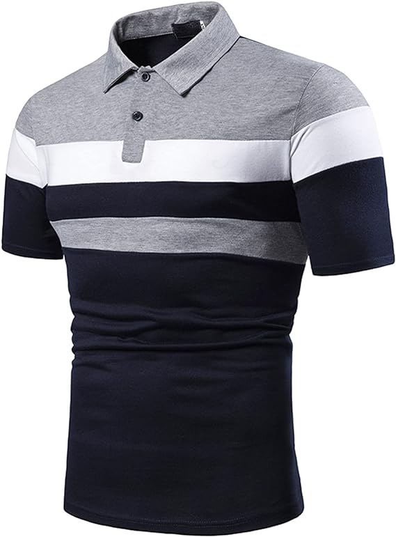 Men's Cotton Short Sleeve Polo Shirts