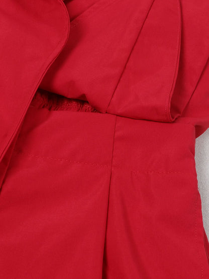 Sleeveless Solid Color Asymmetrical Romper