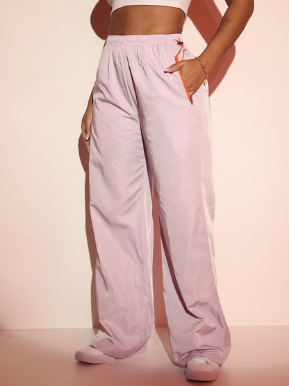 Elastic Waist Cargo Wide Leg Pants