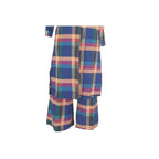 Conjunto de pantalón de pierna ancha con camisas a cuadros