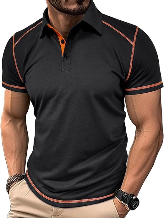 Polos de manga corta para hombre