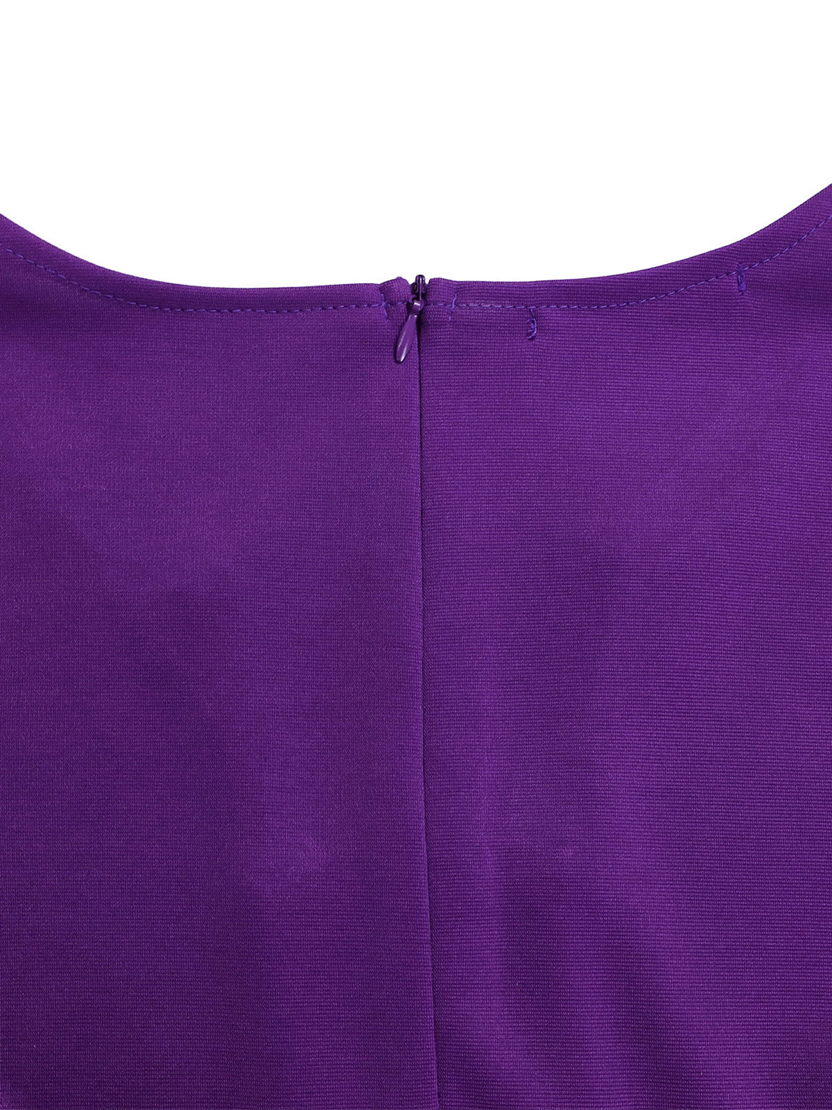 Plus Size Solid Color Half Sleeve Dress