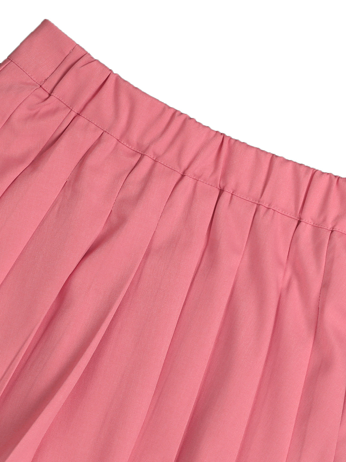 Two-Piece Blazer Shirt Collar Pleated Skirt Set