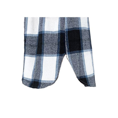 Camisas a cuadros con bolsillo de parche