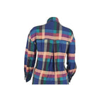 Conjunto de pantalón de pierna ancha con camisas a cuadros