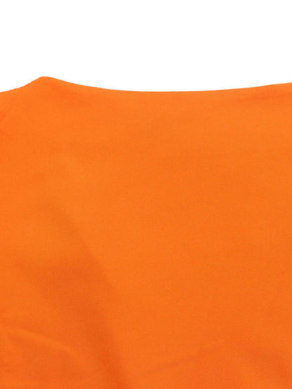 Off-Shoulder Puff Sleeve V-Neck Blouse