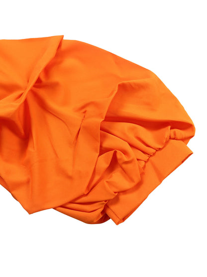 Off-Shoulder Puff Sleeve V-Neck Blouse